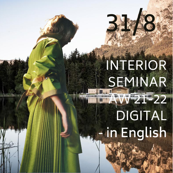 Picture of Online Interior Seminar Monday 31/8 - ENG