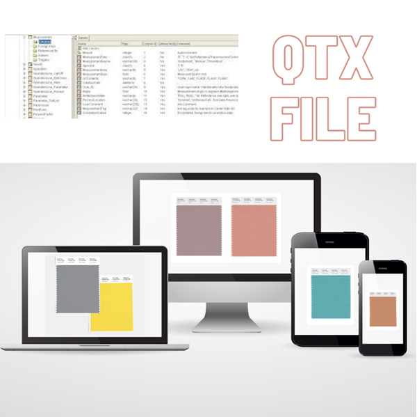 PANTONE digital colour QTX format