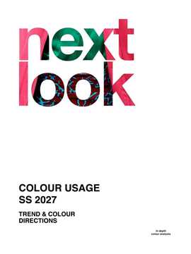 Picture of Next Look Colour Usage